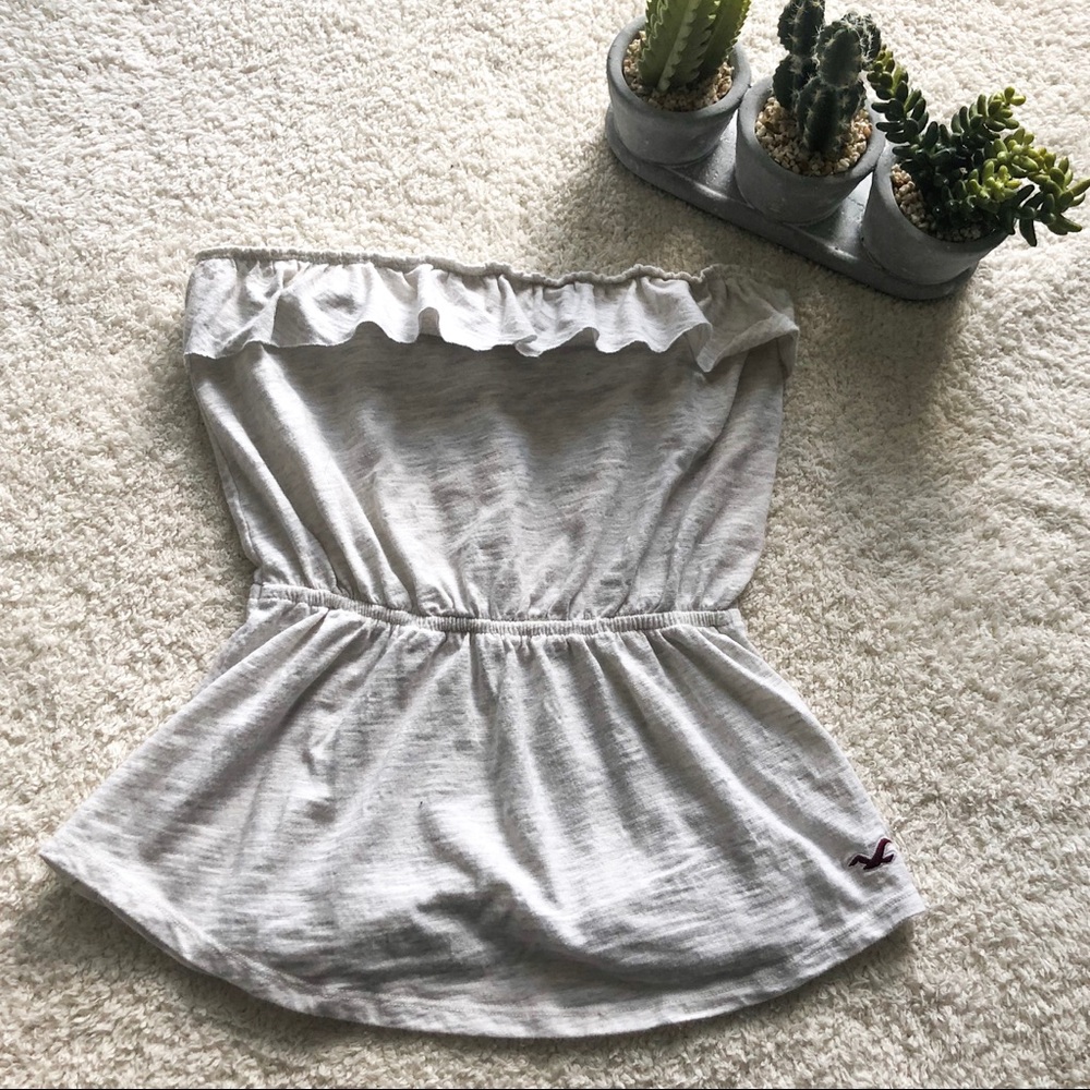 4 for $25 | Hollister | Ruffle Tube and Peplum Top